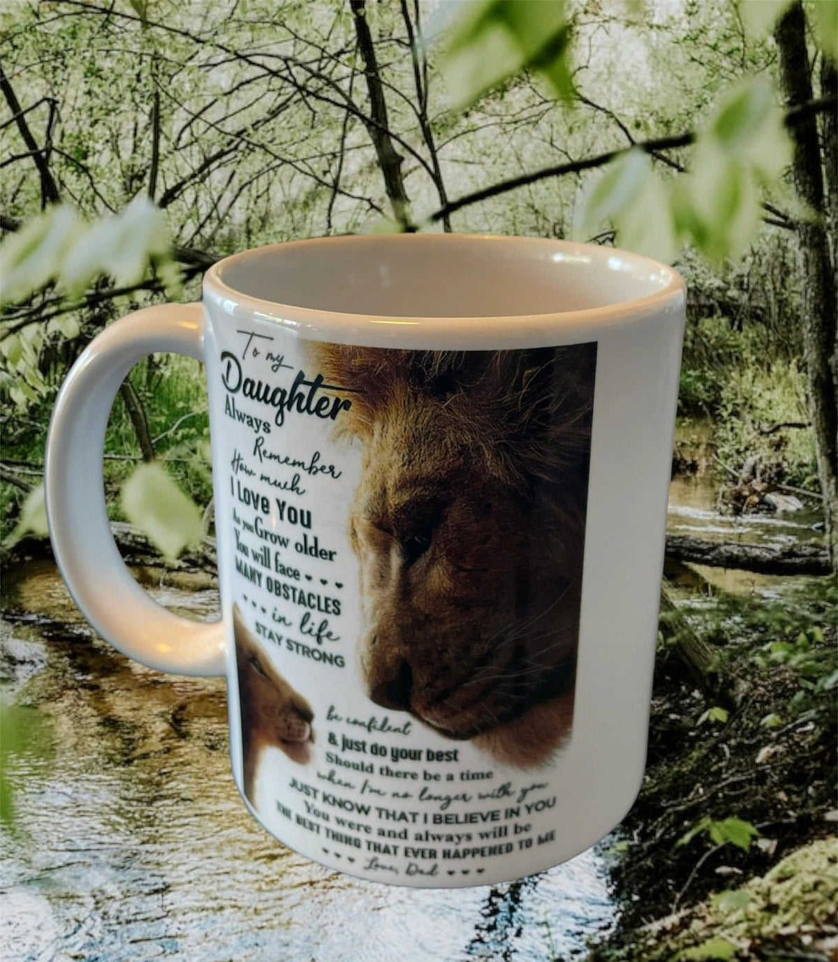 TO DAUGHTER MUG 00 - GIFT FROM DAD