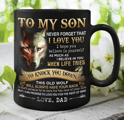 TO SON MUG 00 - GIFT FROM DAD