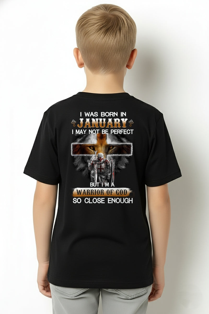 JANUARY MAN - BUT I'M A WARRIOR OF GOD SO CLOSE ENOUGH - TRNN01 (SKU26T-01183-01)