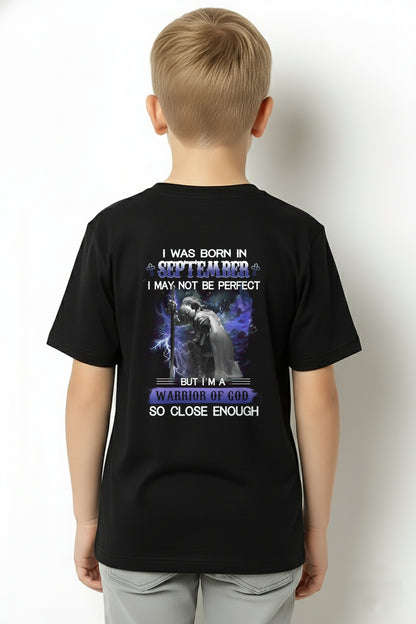 SEPTEMBER MAN - I MAY NOT BE PERFECT BUT I AM A WARRIOR OF GOD  - TRNN09 (SKU26T-01128-09)