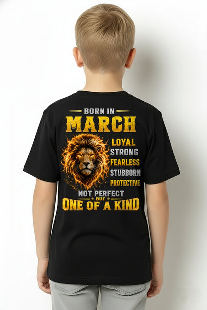 MARCH GUY - NOT PERFECT BUT ONE OF A KIND - T SHIRT FOR STRONGMAN - TRNN03 (SKU2608-34-03)