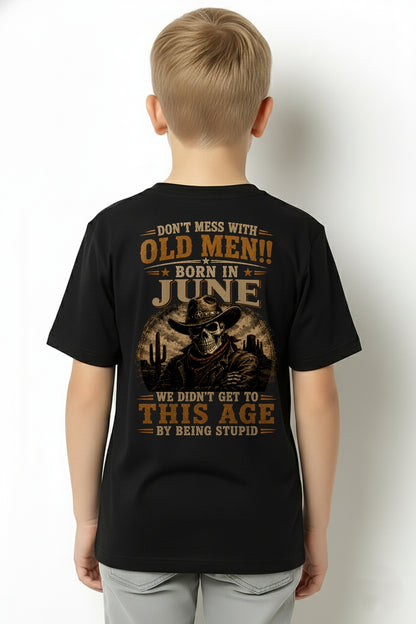 JUNE - DON'T MESS WITH OLD MEN - T SHIRT FOR STRONGMAN - TRNN06 (SKU2607-233-06)