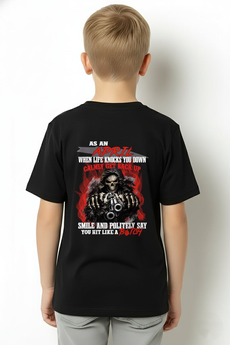 APRIL MAN - WHEN LIFE KNOWS YOU DOWN CALMLY GET BACK UP - TRNN04 (SKU26T-01164-04)