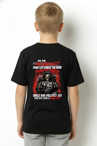 AUGUST MAN - WHEN LIFE KNOWS YOU DOWN CALMLY GET BACK UP - TRNN08 (SKU26T-01164-08)