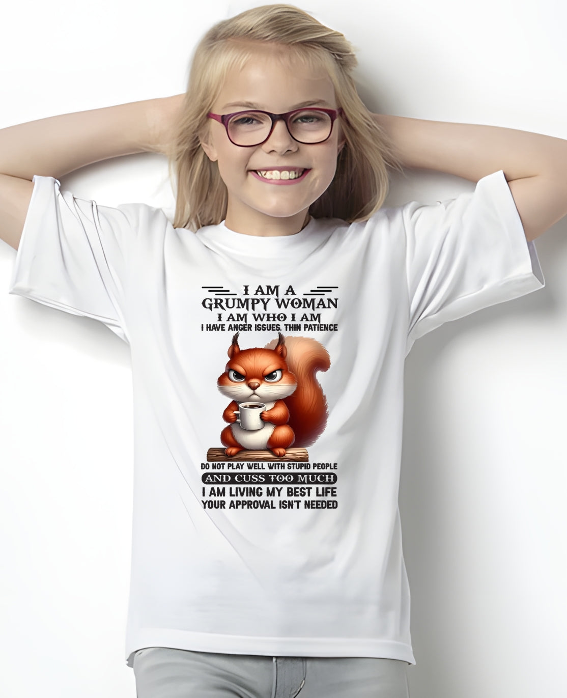 GRUMPY WOMAN - BIRTHDAY GIFT FOR WOMEN - TRNN00 (SKU09-07-00)