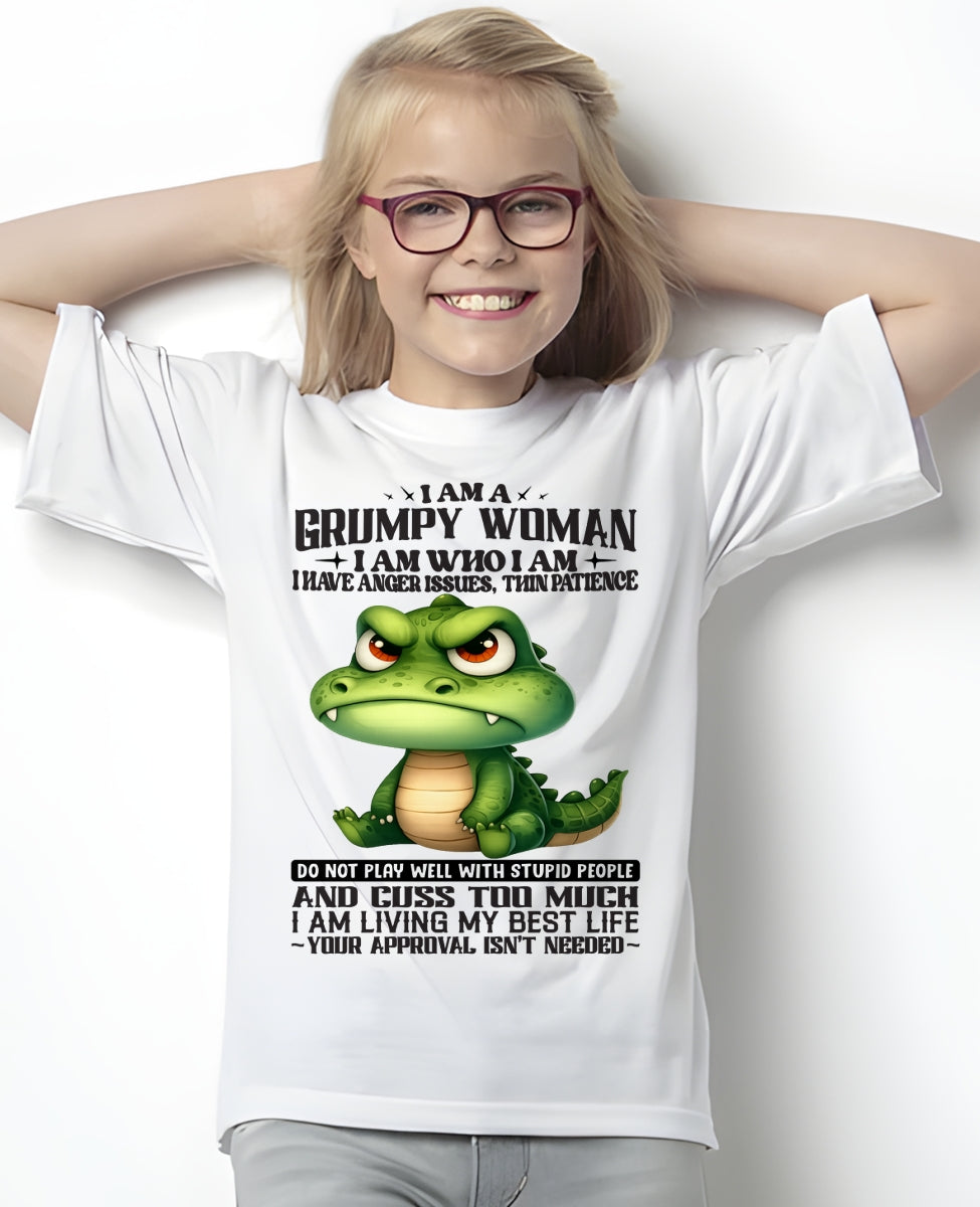 I AM WHO I AM - Birthday T Shirt For Woman - TRNN00 (SKU2602-183-00)