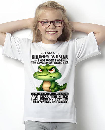 I AM WHO I AM - Birthday T Shirt For Woman - TRNN00 (SKU2602-183-00)