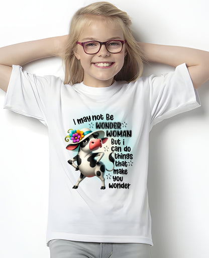 I MAY NOT BE WONDER WOMAN - Birthday T Shirt For Woman - TRNN00 (SKU2603-163-00)