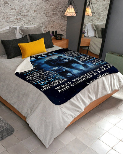 Special Gift For Your Son Blanket - From Mom