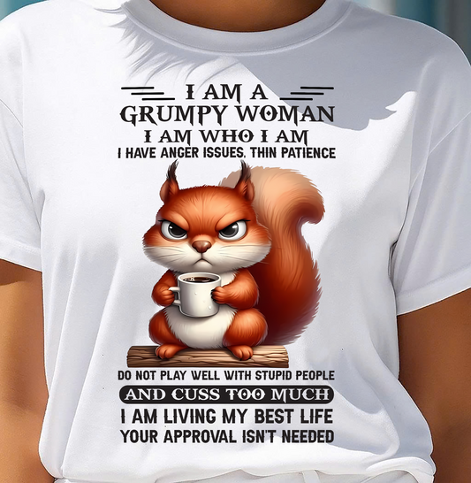 GRUMPY WOMAN - BIRTHDAY GIFT FOR WOMEN - TRNN00 (SKU09-07-00)