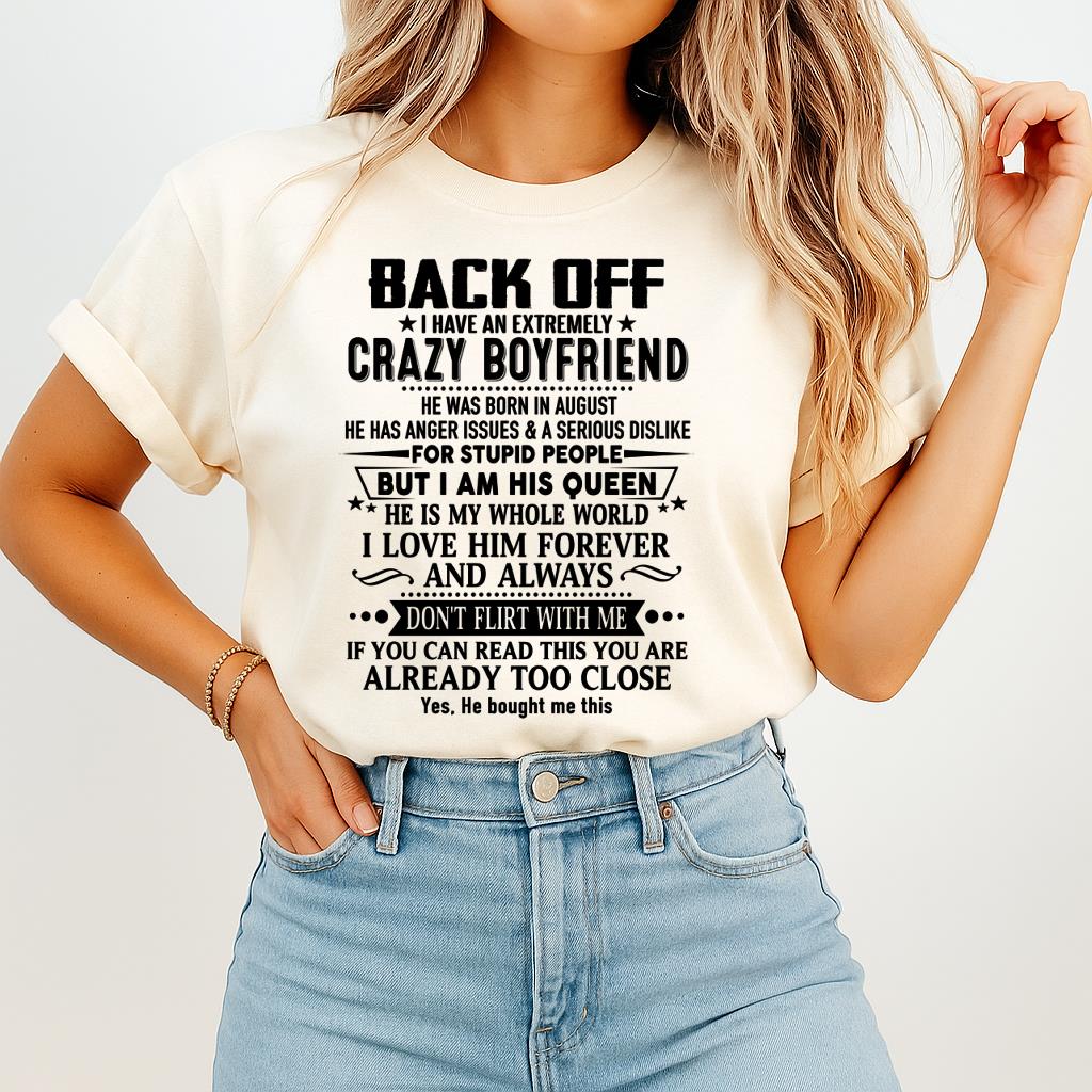August - Back Off I Have An Extremely Crazy Boyfriend - TRNN08 (SKUT-BACKOFF-08)