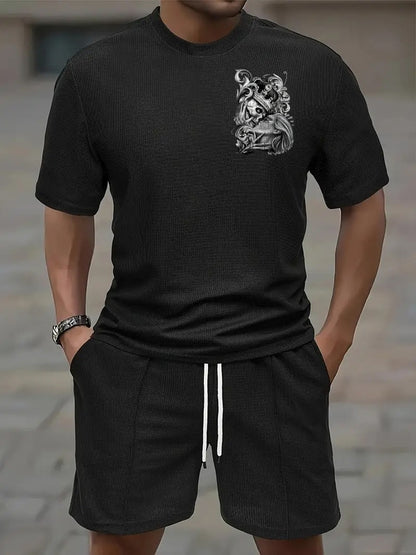JUNE - YES! I'M A SPOILED GRUPMY OLD MAN - Waffle casual suit I GIFT FOR HUSBAND FROM WIFE - A09-739 I TRNN06 (SKU2607-24-06)