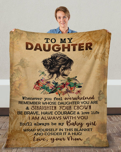 Special Gift For Your Daughter Blanket - From Mom