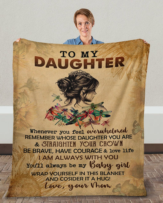 Special Gift For Your Daughter Blanket - From Mom