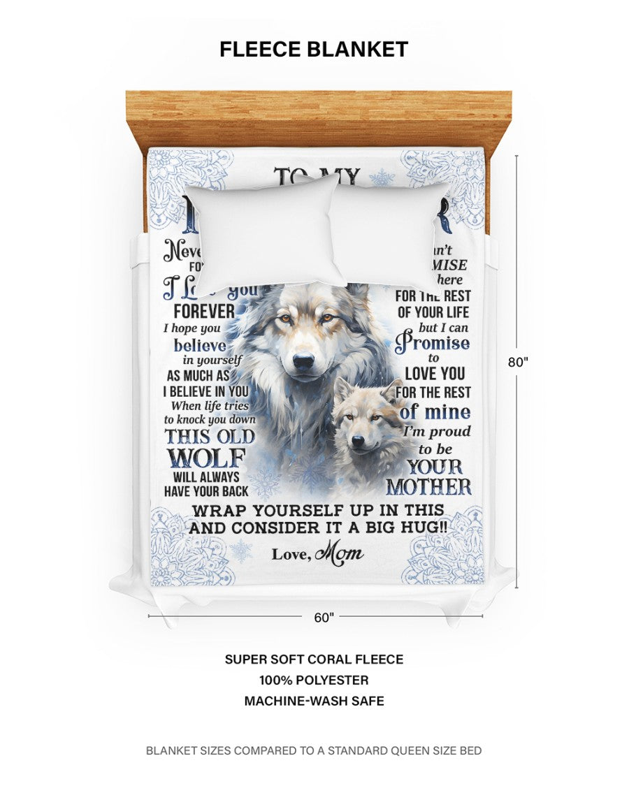 Special Gift For Your Daughter Blanket - From Mom (SKUB06-71)