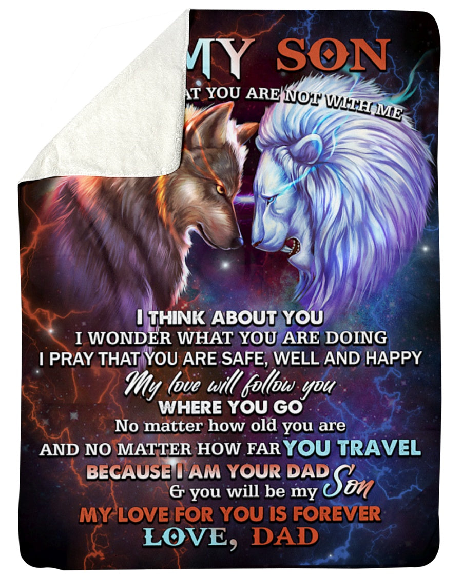 Special blanket for Son - From Dad blanket