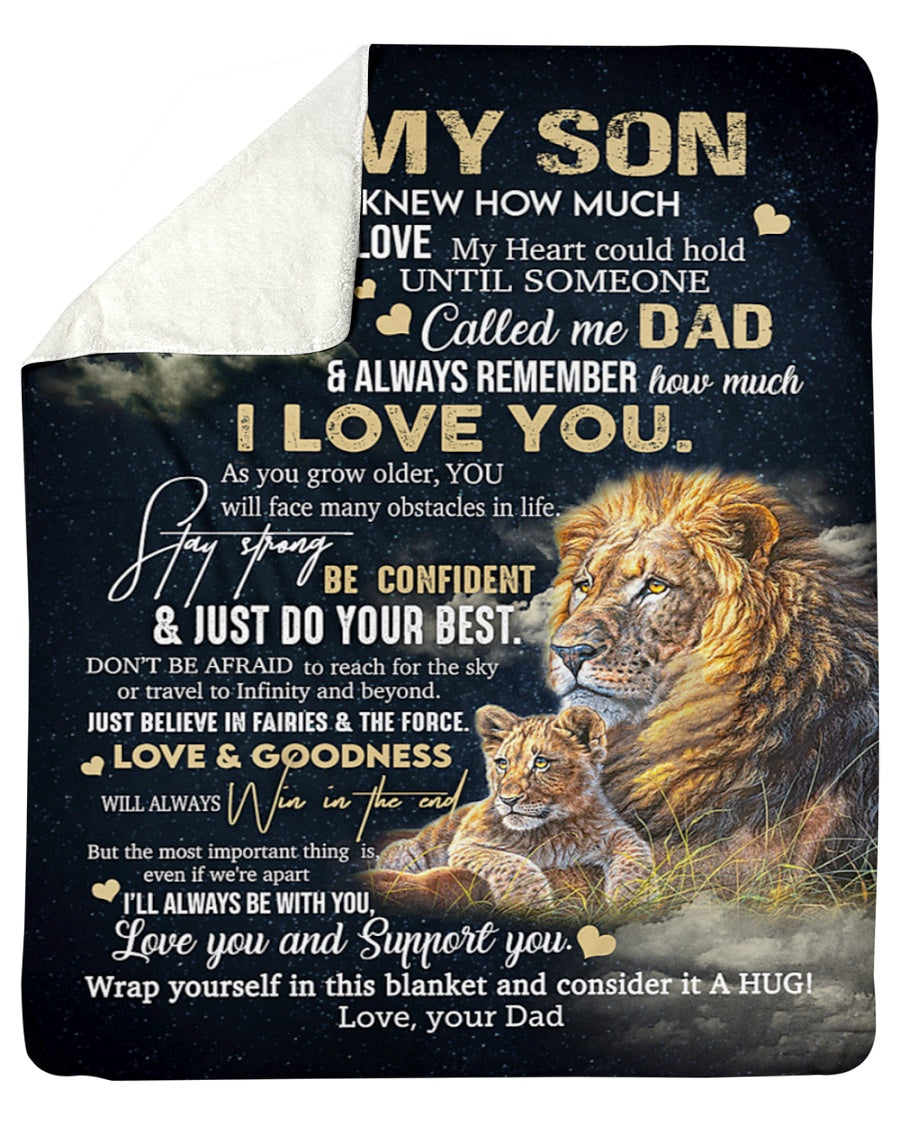 Special blanket for Son - From Dad blanket