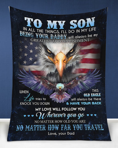 Special blanket for Son - From Dad blanket