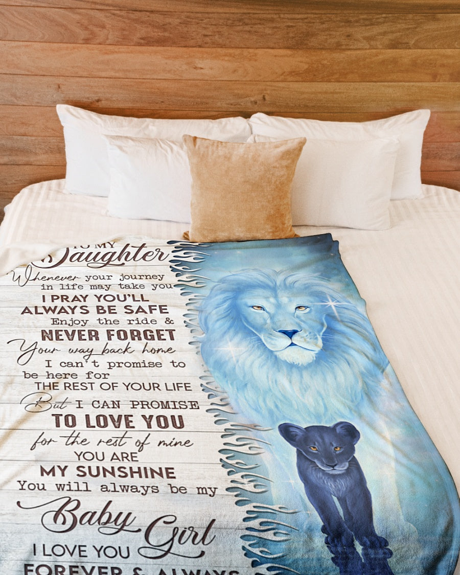 Special Gift For Your Daughter Blanket - From Dad