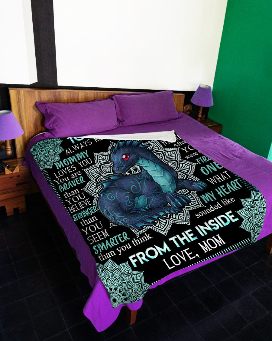 Special Gift For Your Son Blanket - From Mom