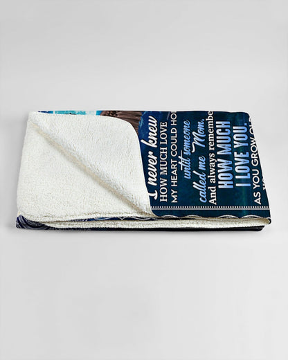 Special blanket for Son - From Mom blanket