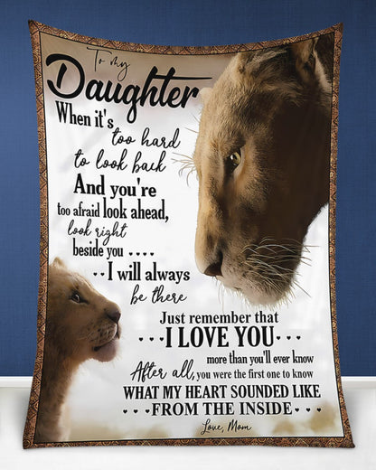 Special blanket for Daughter - From Mom blanket