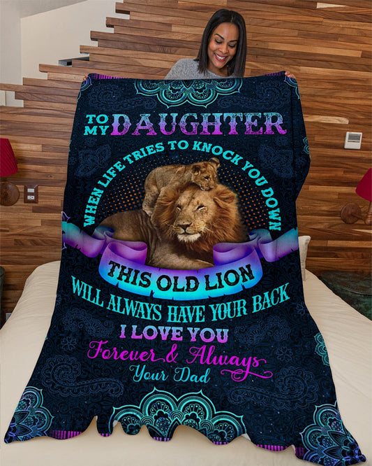 Special blanket for Daughter - From Dad blanket