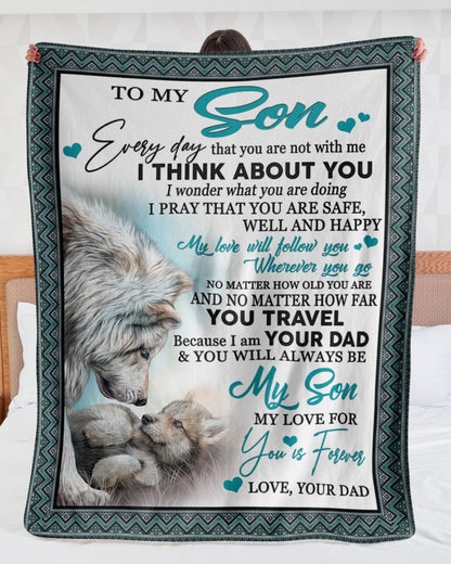 Special blanket for Son - From Dad blanket