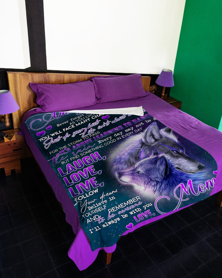Special blanket for Son - From Mom blanket