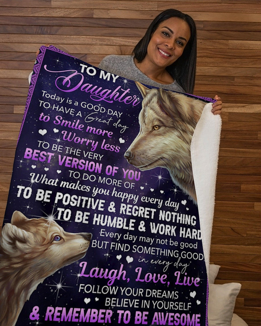 Special blanket for Daughter - From Mom blanket