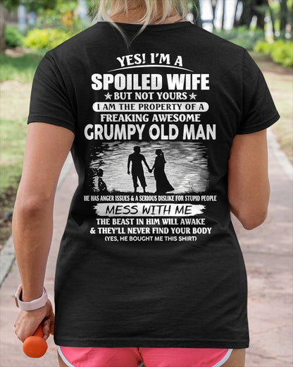 YES! I'M A SPOILED WIFE BUT NOT YOURS - FROM HUSBAND - TRNN00 (SKU2607-97-00)