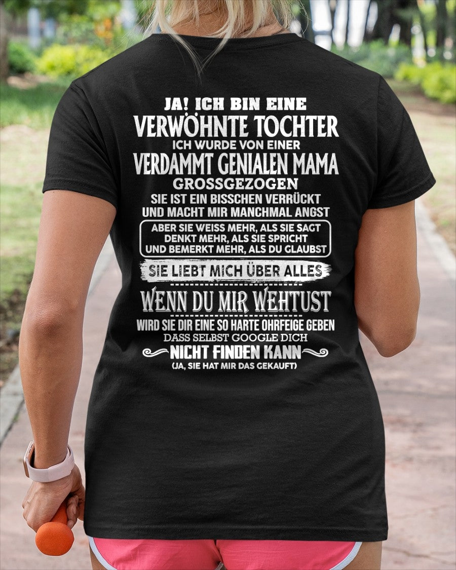 VERDAMMT GENIALEN MAMA – T-Shirt von Mama an Tochter - DEU/TRNN00 (SKU2605-341-00)