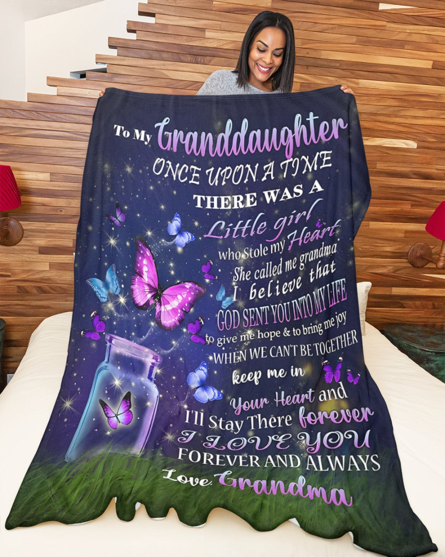 BLANKET FOR GRANDDAUGHTER – COMFORT & WARMTH GIFT NTTD00