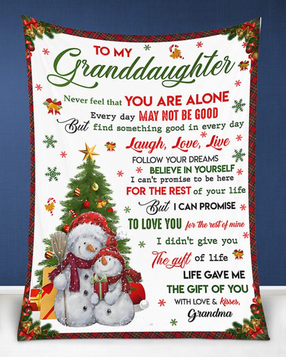 BLANKET FOR GRANDDAUGHTER FROM GRANDMA – XMAS GIFT (SKUB-CHRISTMAS2)