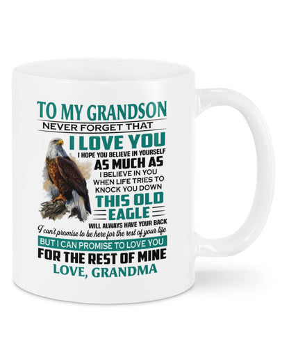 TO GRANDSON MUG 02 - GIFT FROM GRANDMA