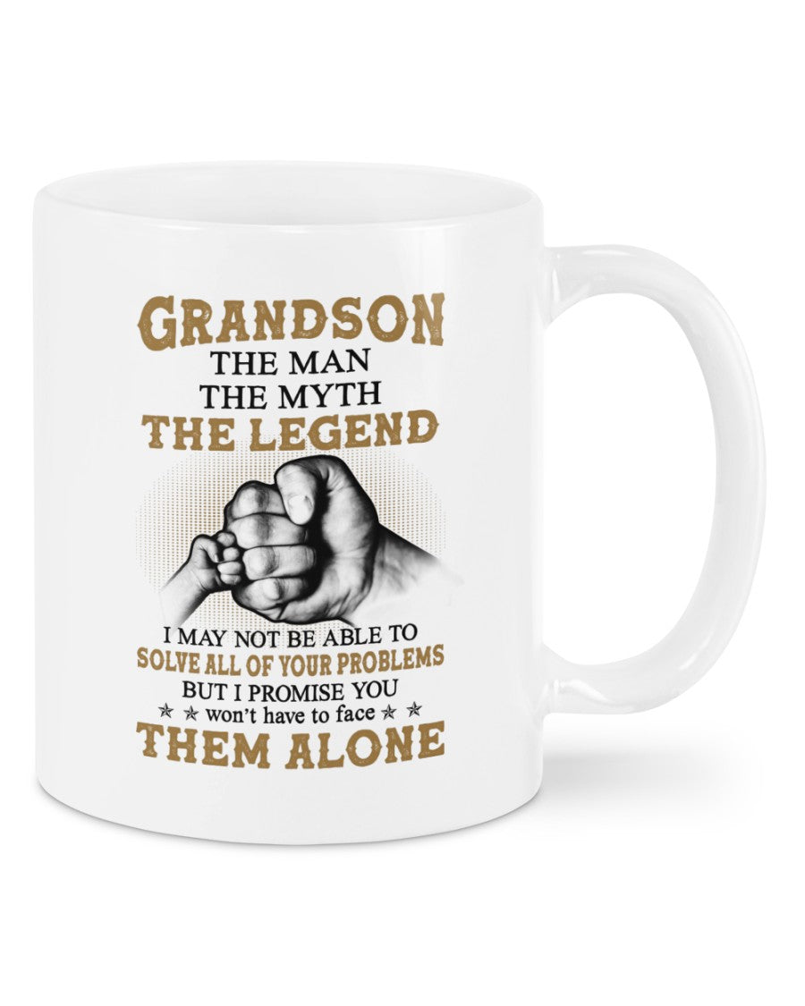 TO GRANDSON MUG 03 - GIFT FROM GRANDMA