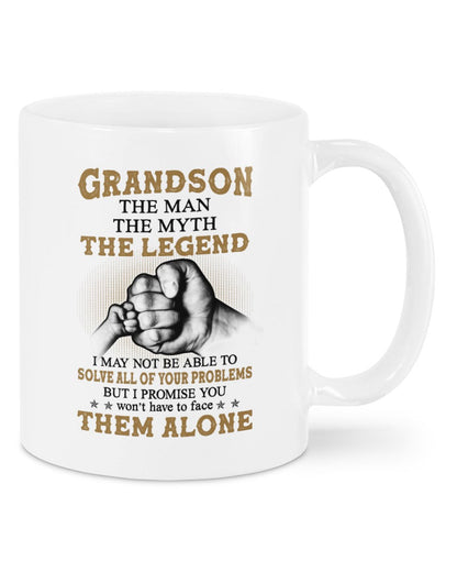 TO GRANDSON MUG 03 - GIFT FROM GRANDMA