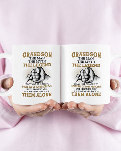TO GRANDSON MUG 03 - GIFT FROM GRANDMA