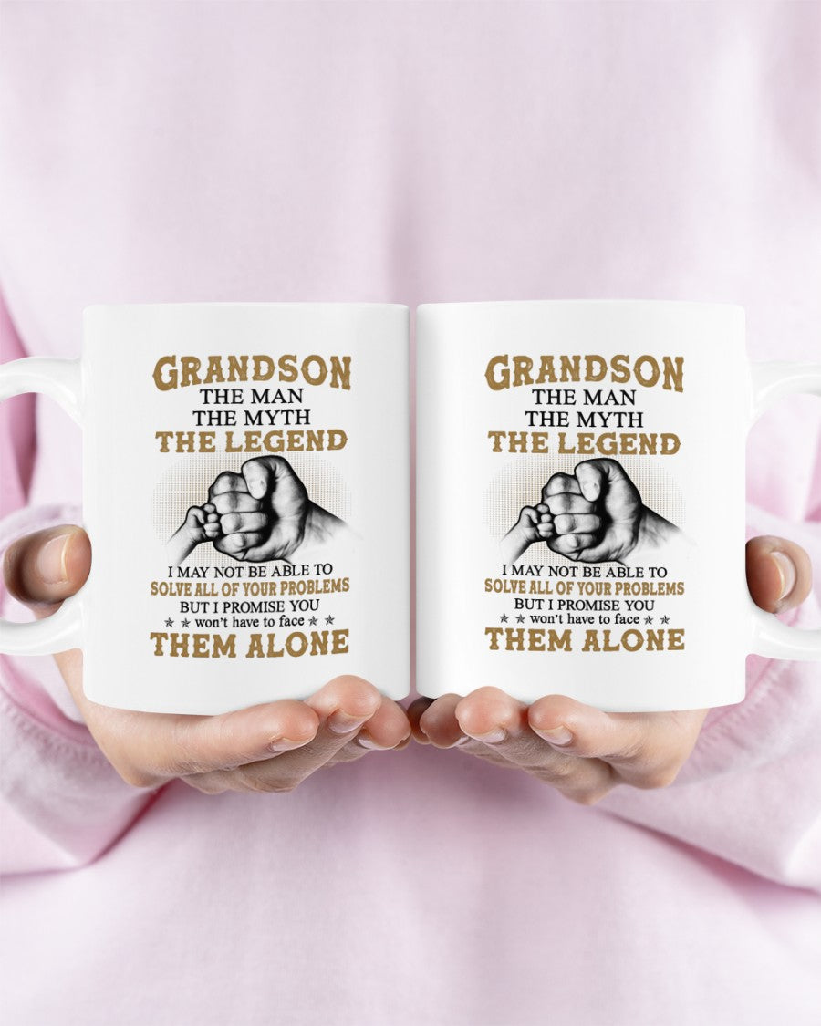 TO GRANDSON MUG 03 - GIFT FROM GRANDMA
