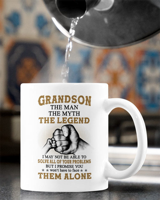 TO GRANDSON MUG 03 - GIFT FROM GRANDMA