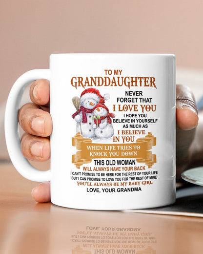 TO GRANDDAUGHTER MUG 03 - GIFT FROM GRANDMA