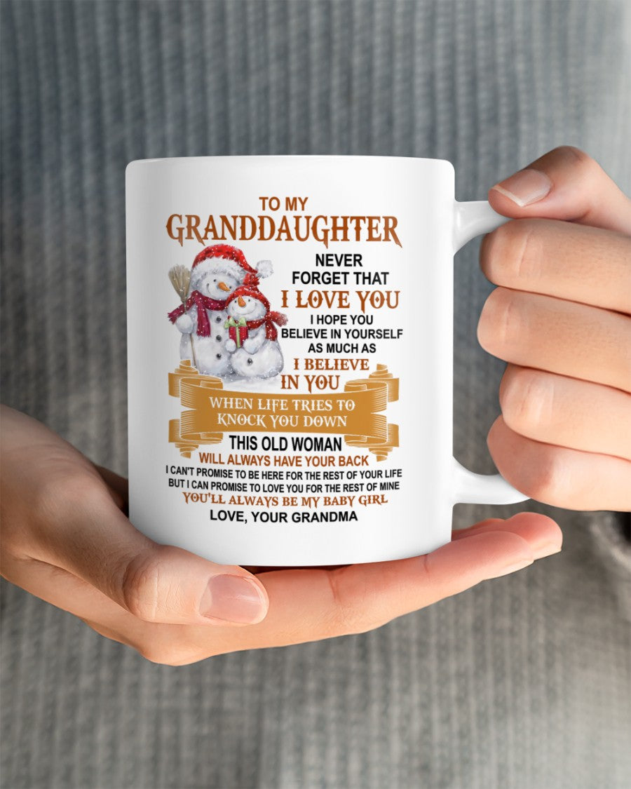 TO GRANDDAUGHTER MUG 03 - GIFT FROM GRANDMA