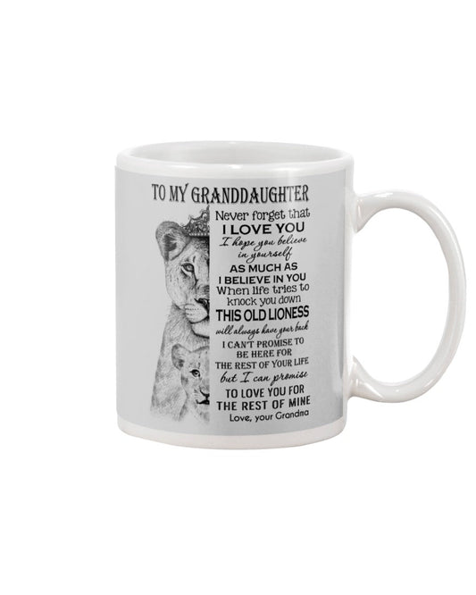 TO GRANDDAUGHTER MUG 04 - GIFT FROM GRANDMA
