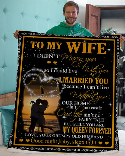 Special Gift For Your Wife Blanket - From Husband