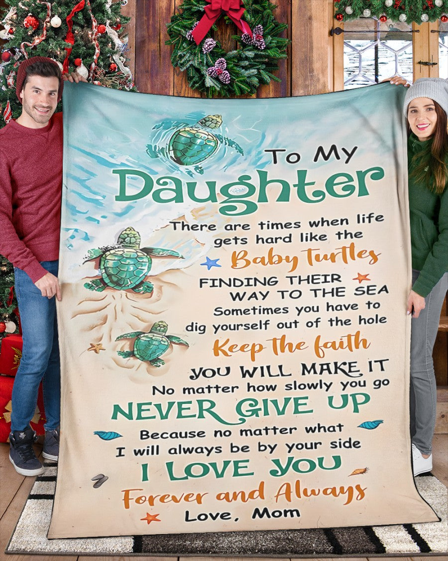 Special Gift For Your Daughter Blanket - From Mom