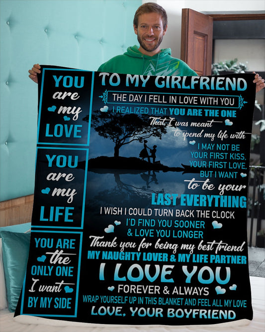 Special Gift For Your Girlfriend Blanket - From Boyfriend