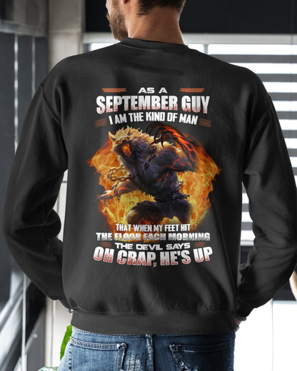 SEPTEMBER - I'M THE KIND OF MAN THAT WHEN MY FEET HIT THE FLOOR EACH MORNING - TRNN09 (SKU26T-01-13-09)