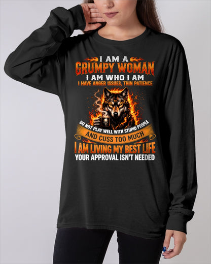 I AM WHO I AM - BIRTHDAY T-SHIRT FOR WOMEN - TRNN00 (SKU2607-206-00)