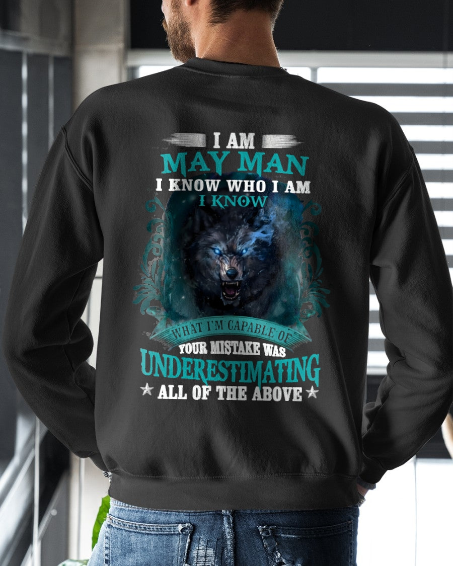 MAY MAN - I KNOW WHO I AM UNDERESTIMATING ALL OF THE ABOVE - TRNN05 (SKU26T-01120-05)