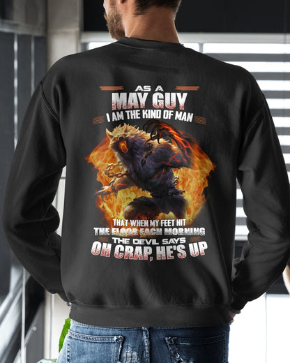 MAY - I'M THE KIND OF MAN THAT WHEN MY FEET HIT THE FLOOR EACH MORNING - TRNN05 (SKU26T-01-13-05)